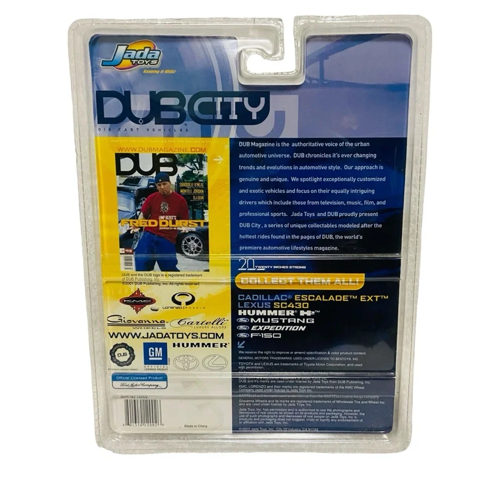 Vintage Dub City Expedition 1:64 Jada Toys Metallic Orange